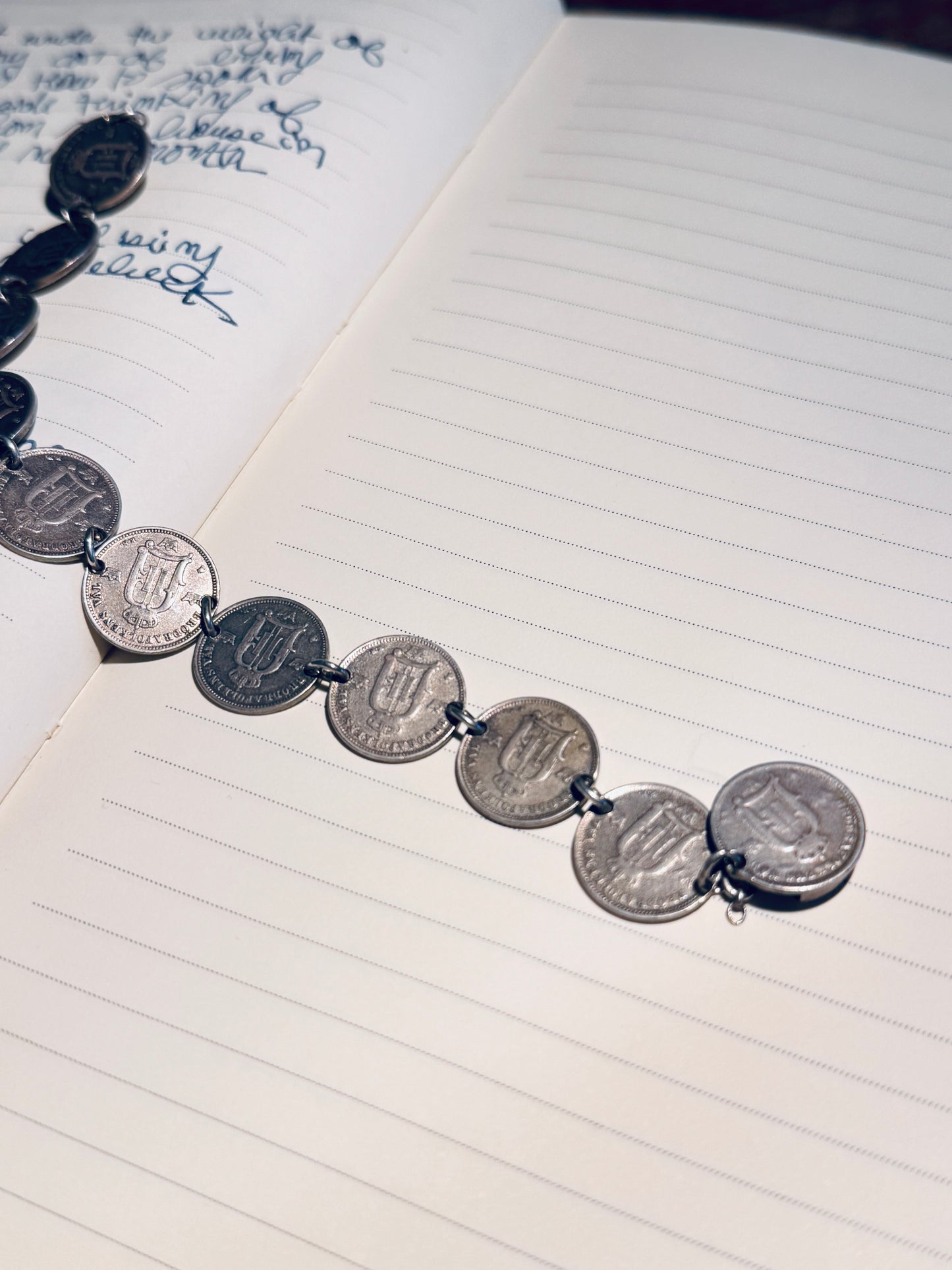 "Vintage Swedish Coin Bracelet – Timeless Elegance from the 1930s"
